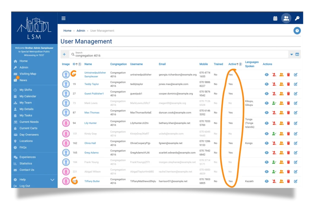Users sorting Use Case image