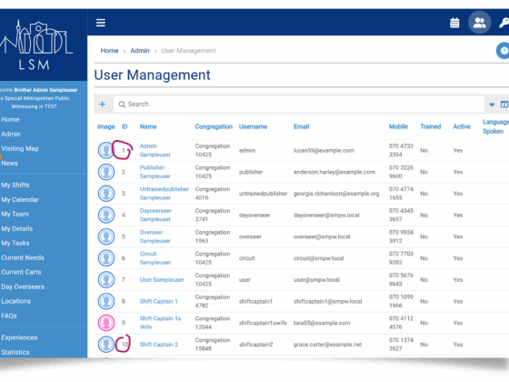 Users Sorting Use Case