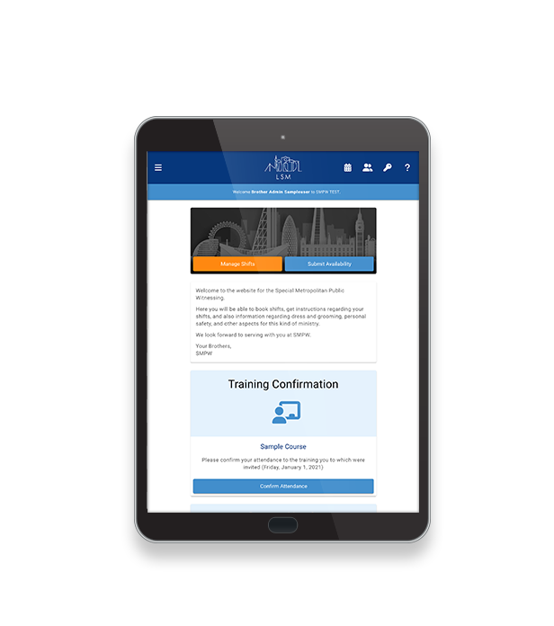 iPad homepage slider image