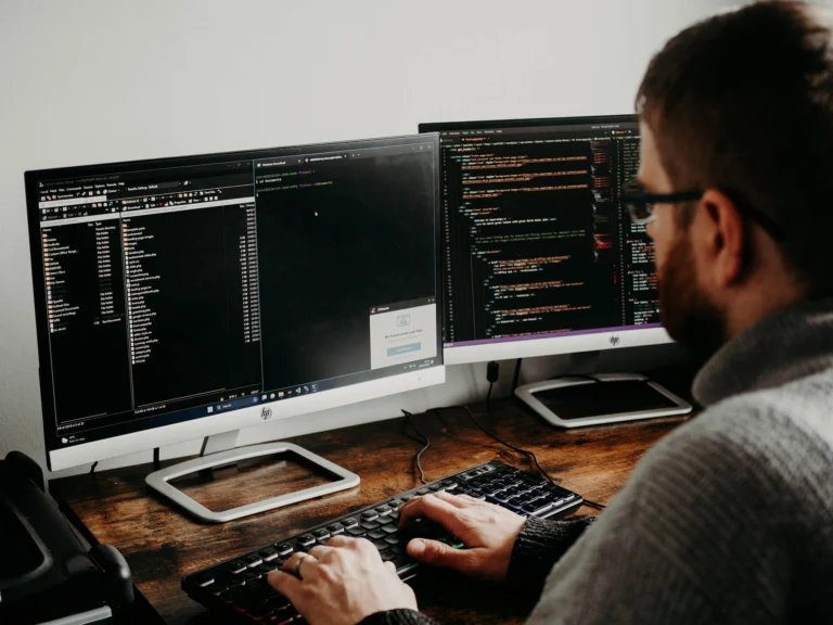 Programmer is updating the software - it's updated regularly