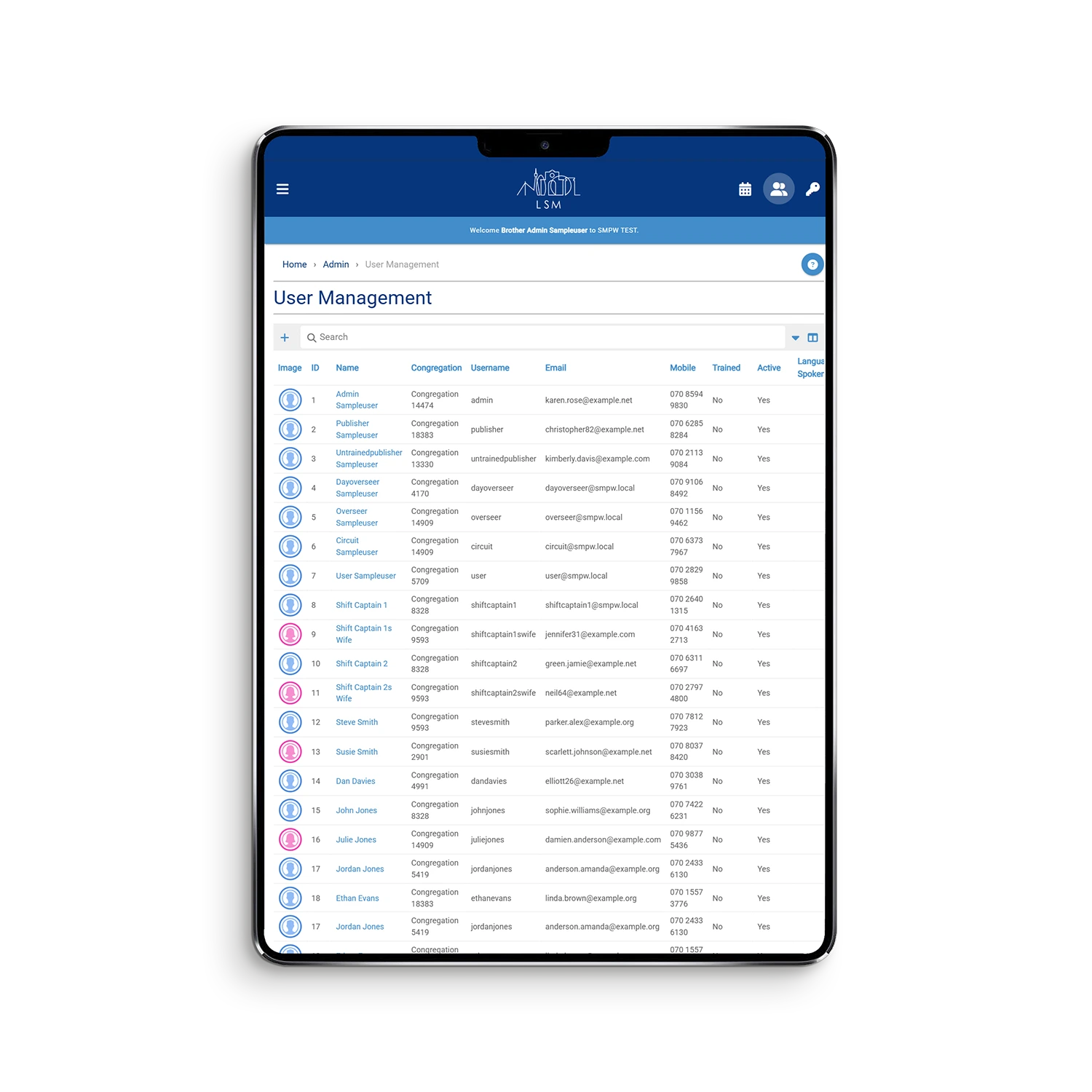 Admin feature - publisher management